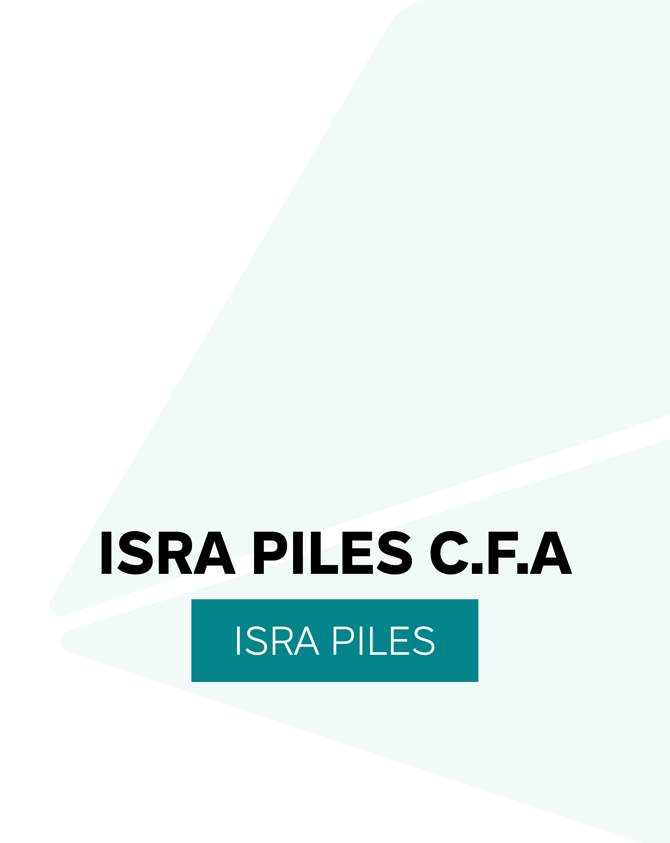 ISRA PILES CFA