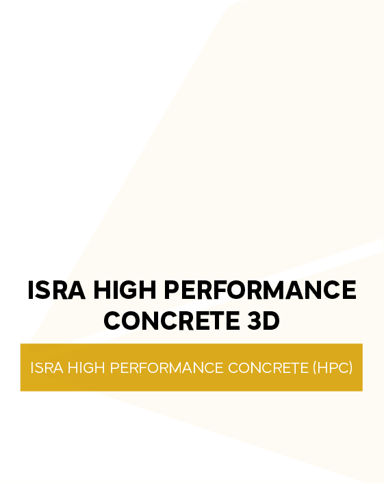 ISRA HIGH PERFORMANCE CONCRETE 3D Image